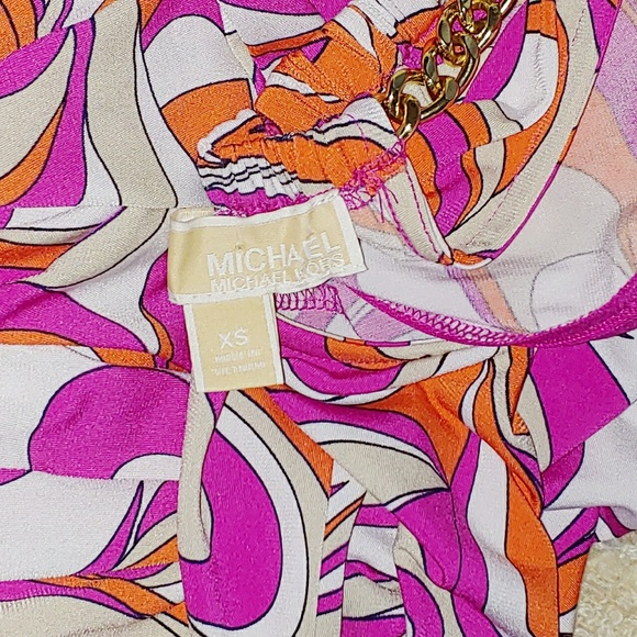 Offer $18🌷Michael Kors Halter Dress Paisley - Picture 5 of 8